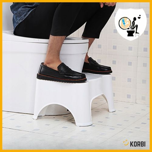 PODNÓŻEK TOALETOWY PODEST ŁAZIENKOWY TABORET BIAŁY na Arena.pl