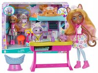 ENCHANTIMALS LALKA DR CARLIN CAT gabinet lekarski