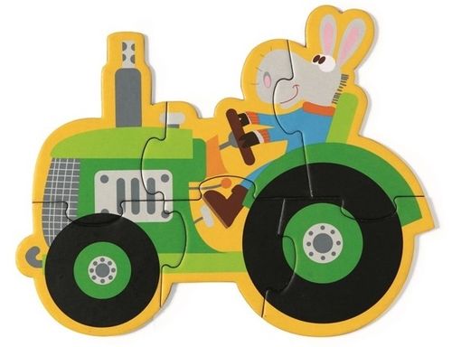 FARMA pierwsze puzzle układanka traktor SCRATCH 2+ na Arena.pl