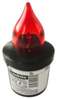 Wkład LED do zniczy kapliczek SUBITO Comet czarny/czerwony do 2400h 1szt.