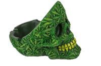 Popielniczka w Kształcie Czachy Liść Zioła