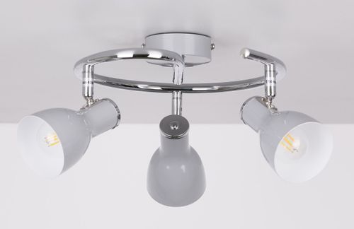 Julie spirala 3x40W E14 szary na Arena.pl