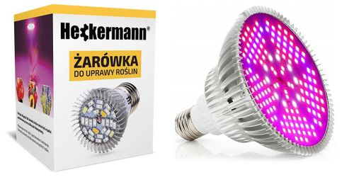 ŻARÓWKA DO WZROSTU ROŚLIN E27 150 LED 100W 11250lm na Arena.pl