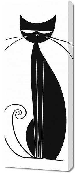 Obraz 40x100cm Czerń Kocicy zdjęcie 1