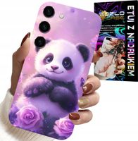 ETUI DO SAMSUNG GALAXY S23 PLUS - SŁODKA PANDA WZORY DLA DZIECI + SZKŁO
