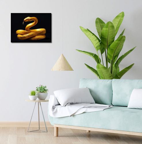 Plakat 55x40cm Złoty Wąż na Arena.pl
