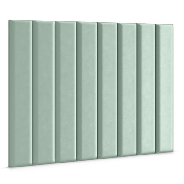 PANEL TAPICEROWANY MIĘTOWY WEZGŁOWIE 3D 90cm x 15cm zdjęcie 3