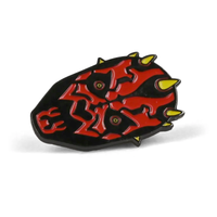 Darth Maul | 3 cm | Metal Emalia | Przypinka Filmowa | Star Wars