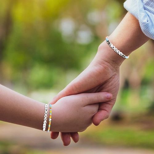 ZESTAW KORALIKÓW DO ROBIENIA BRANSOLETEK BIŻUTERII CHARMSY SERDUSZKA LITERY na Arena.pl