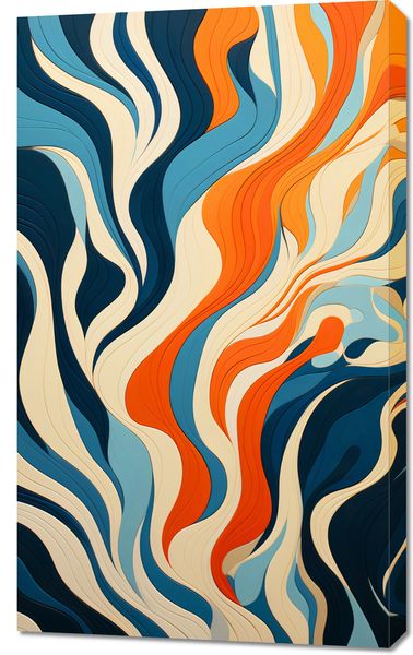 Obraz 60x100cm Oceaniczne Fale zdjęcie 1