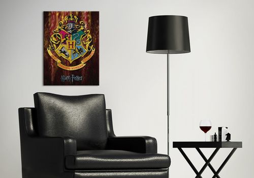 Harry Potter Hogwarts Crest - Obraz na płótnie 30x40 cm na Arena.pl