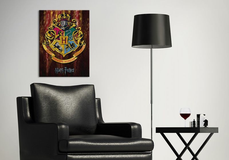 Harry Potter Hogwarts Crest - Obraz na płótnie 30x40 cm zdjęcie 3