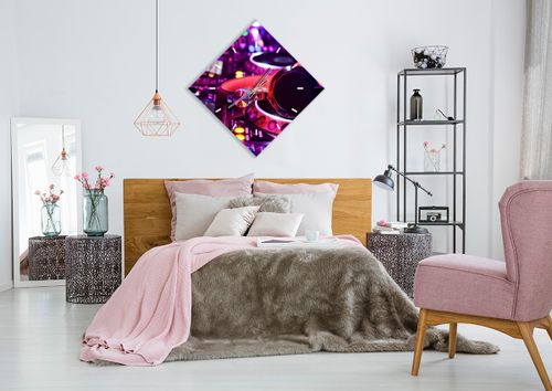 Zegar Ścienny - Studio Nagrań  - 60X60 Cm - C3Ad60X60-2404 na Arena.pl