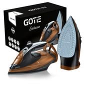Żelazko parowe GOTIE GZE-3000 Bardzo Mocne 3000 W Ceramiczna stopa Strażak