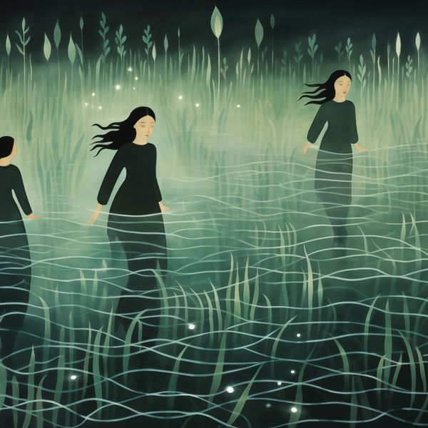 Plakat 40x40cm Pośród Ciszy zdjęcie 1