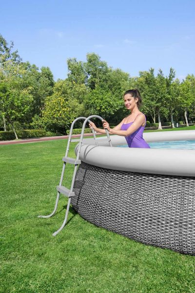 Drabinka Do Basenu Ogrodowego Bestway 84Cm zdjęcie 1