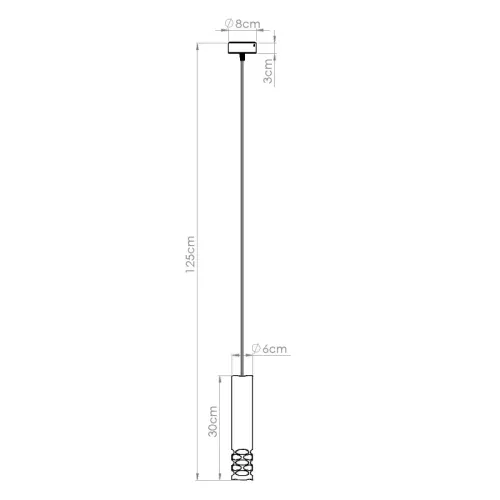 Lampa wisząca LIRO 1 biały na Arena.pl