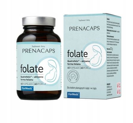 ForMeds PRENACAPS FOLATE-Quatrefolic 60 Kapsułek zdjęcie 1