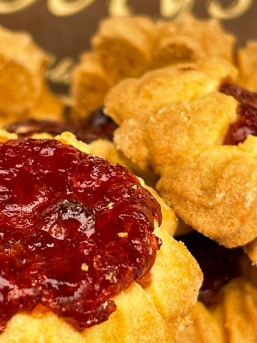 Ciastka Kruche ROZETKA z Marmoladą Rozetki PRL Borys 2kg na Arena.pl