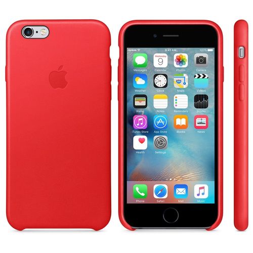 Apple iPhone 6s Leather Case RED na Arena.pl