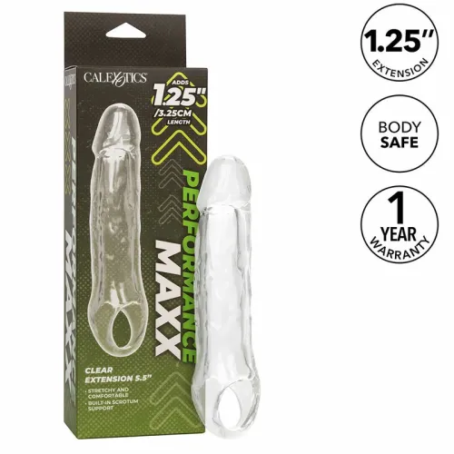 calexotics performance maxx clear extension 5,5" - przezroczysta n na Arena.pl