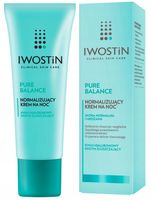 Iwostin Pure Balance na noc Krem Normalizujący do twarzy 50 ml