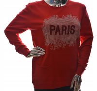 Bluzka damska sweter damski z cyrkoniami XL / XXL