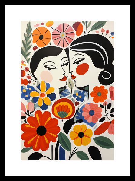 Plakat 20x30cm Kwiatowy Romans zdjęcie 3