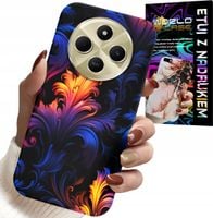 ETUI DO XIAOMI REDMI 14C 4G - ABSTRAKCYJNE KOLOROWE WZORY + FOLIA