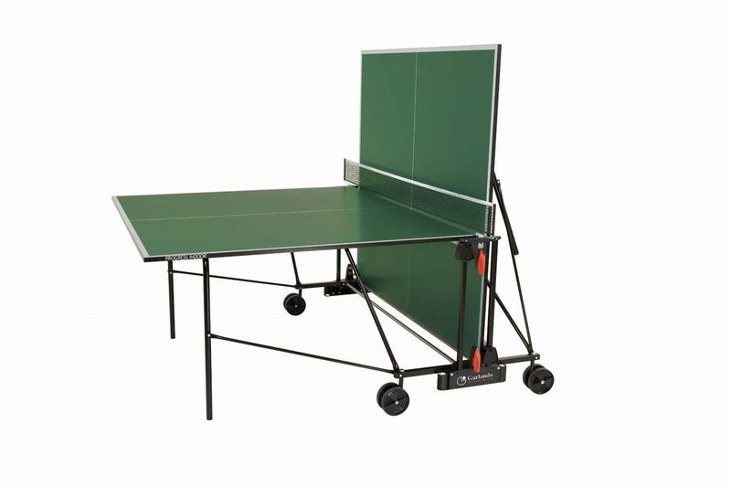 Stół do tenisa Progress Indoor Garlando zielony zdjęcie 2