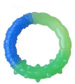 Gryzak dla psów szczeniąt do zabawy i wzmacniania zębów Petstages Ring 11cm