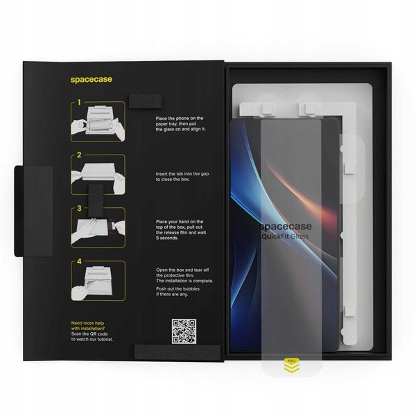 Spacecase Quickfit Glass Galaxy S25 Ultra zdjęcie 10