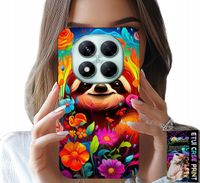 ETUI DO XIAOMI NOTE 14 PRO+ 5G - KOLOROWE WZORY KOALA ZWIERZĘTA + SZKŁO