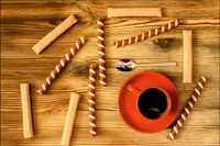 Tło PRODUKTOWE kulinarne Flat Lay na bloga insta