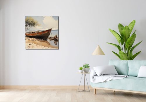 Obraz 70x70cm Spokój Przybrzeża na Arena.pl