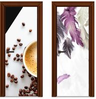 Naklejka samoprzylepna Okleina na Drzwi Szafę 3D