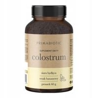 COLOSTRUM Dla Dzieci PRIMABIOTIC Odporność Siara Bydlęca Banan proszek 60g
