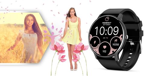 smartwatch giewont czarny gw120-2 pro na Arena.pl