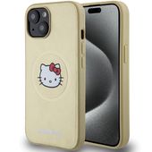 Etui Hello Kitty do iPhone 15, iPhone 14, iPhone 13, Złoty, MagSafe