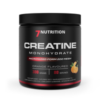 7NUTRITION Creatine Monohydrate Orange - Monohydrat Kreatyny - (300 g)