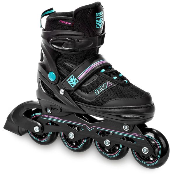 Rolki Raven Drill regulowane Mint Pink 34-37 zdjęcie 1