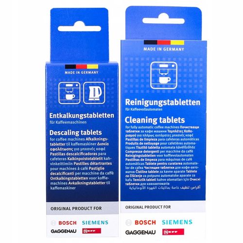 Bosch Siemens odkamieniacz do ekspresu + tabletki do czyszczenia na Arena.pl