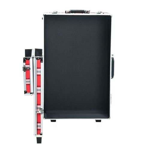 KUFER KOSMETYCZNY S-015 RED GRID na Arena.pl