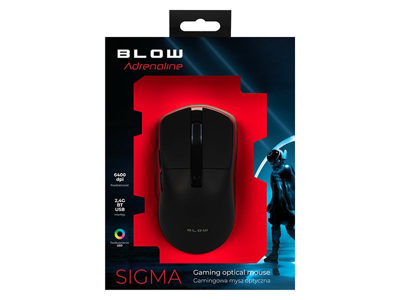 Mysz optyczna BLOW Adrenaline SIGMA zdjęcie 1