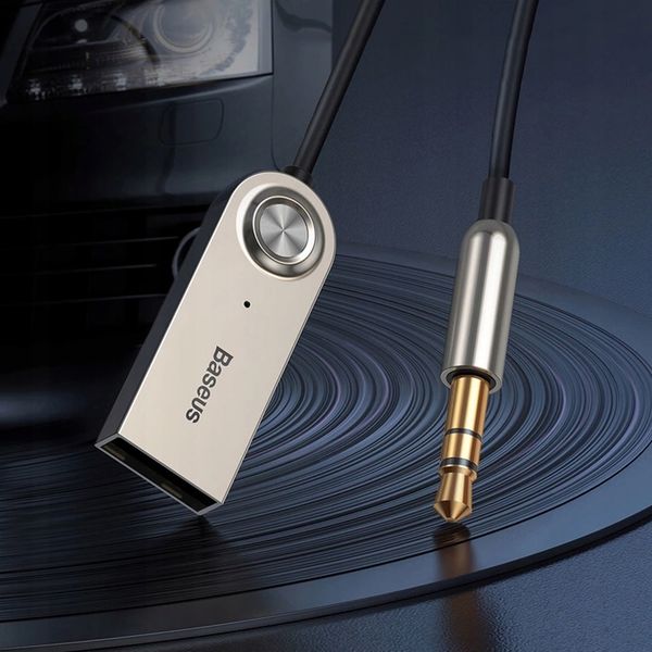 BASEUS ADAPTER ODBIORNIK AUDIO TRANSMITER BLUETOOTH DO SAMOCHODU USB zdjęcie 6