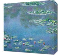 Obraz 40x40cm Water Lilies, Monet Vintage do Salonu