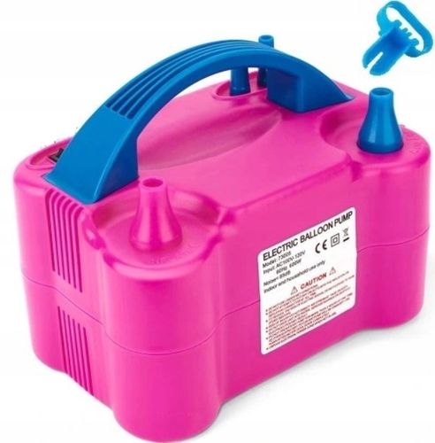 POMPKA ELEKTRYCZNA MOCNA DO BALONÓW 6xGRATIS MOCNA TAŚMA KROPKI na Arena.pl
