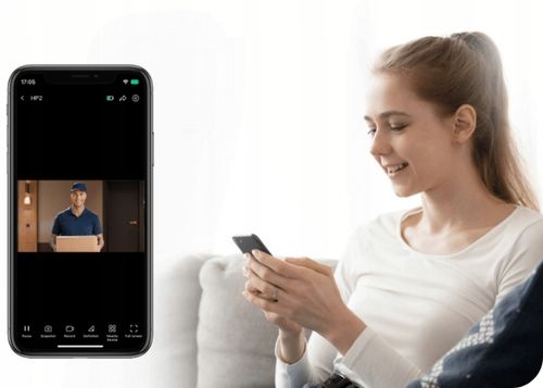 Wizjer do drzwi Judasz EZVIZ CP2 WiFi z Kamerą Podgląd Online na Arena.pl