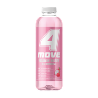 4Move Vitamin Water z dodatkiem witamin o smaku Dragon Fruit - Malina 1,1L