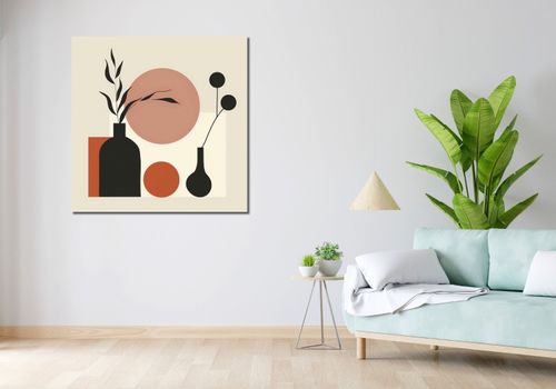 Obraz 100x100cm Stół Roślin na Arena.pl